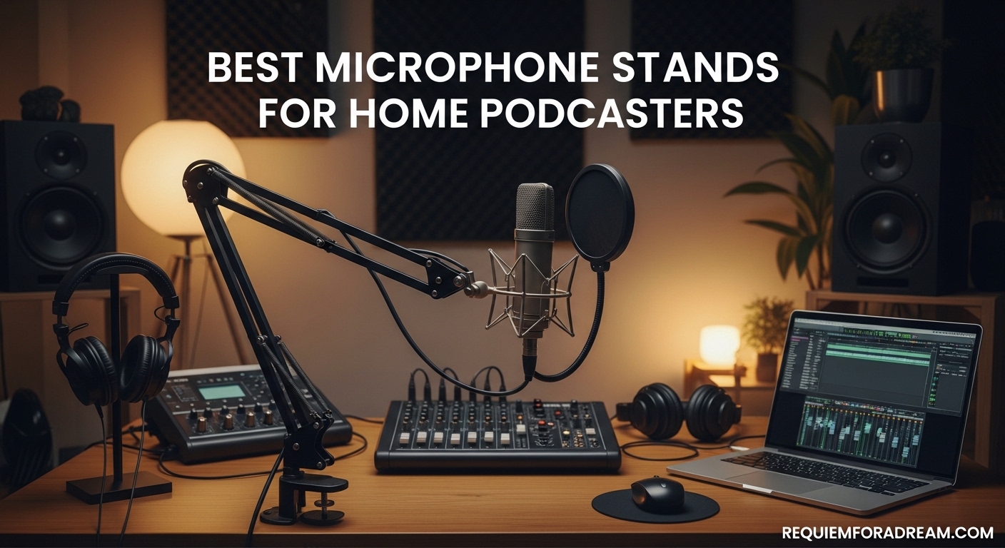 Best Microphone Stands for Home Podcasters