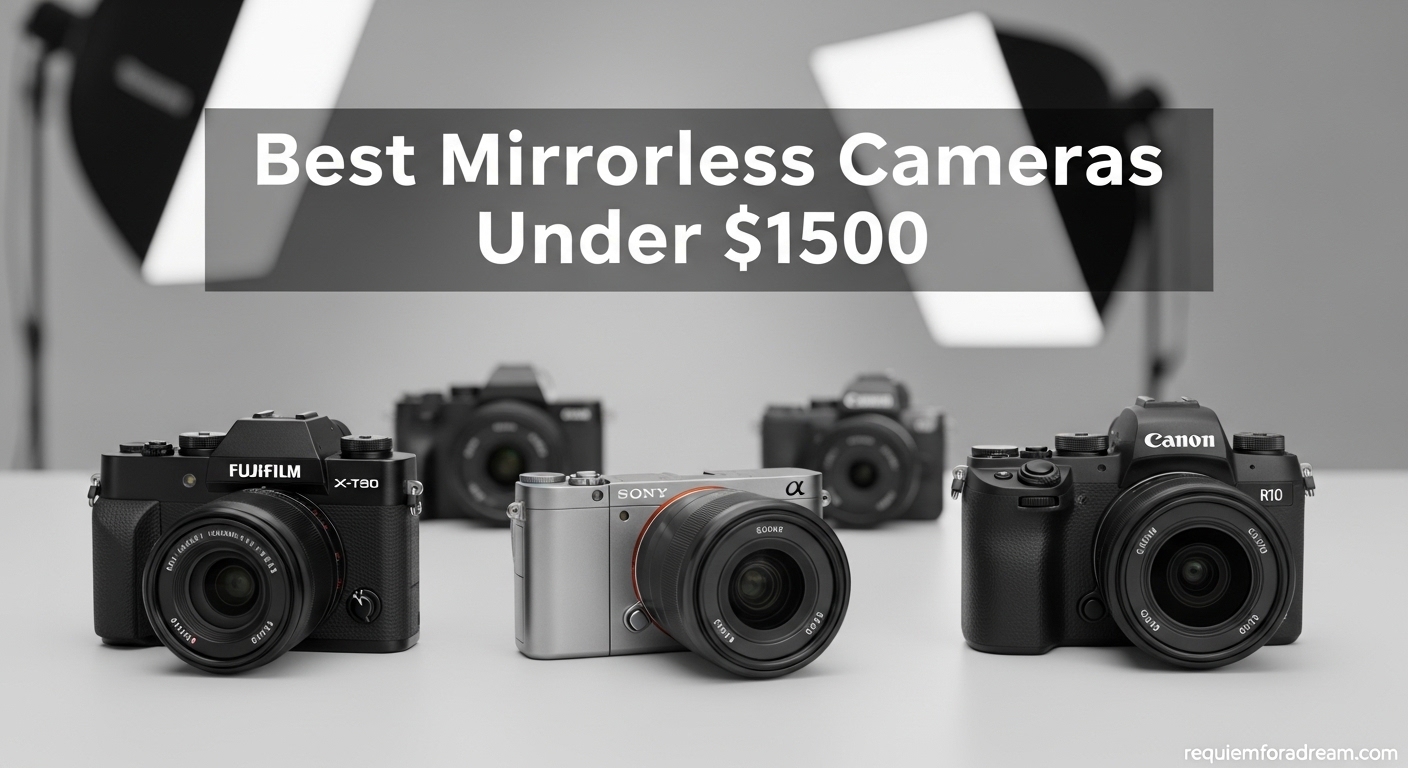Best Mirrorless Cameras Under $1500