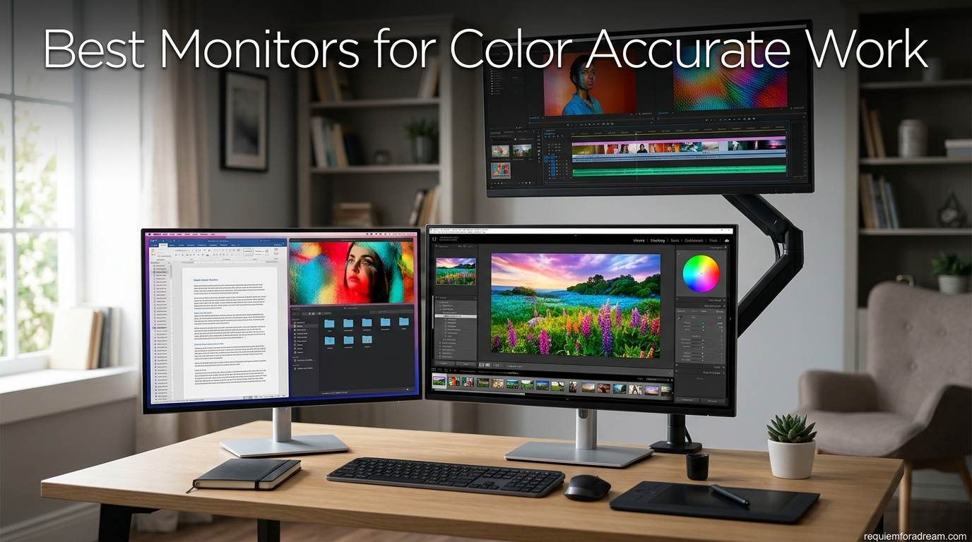 Best Monitors for Color Accurate Work
