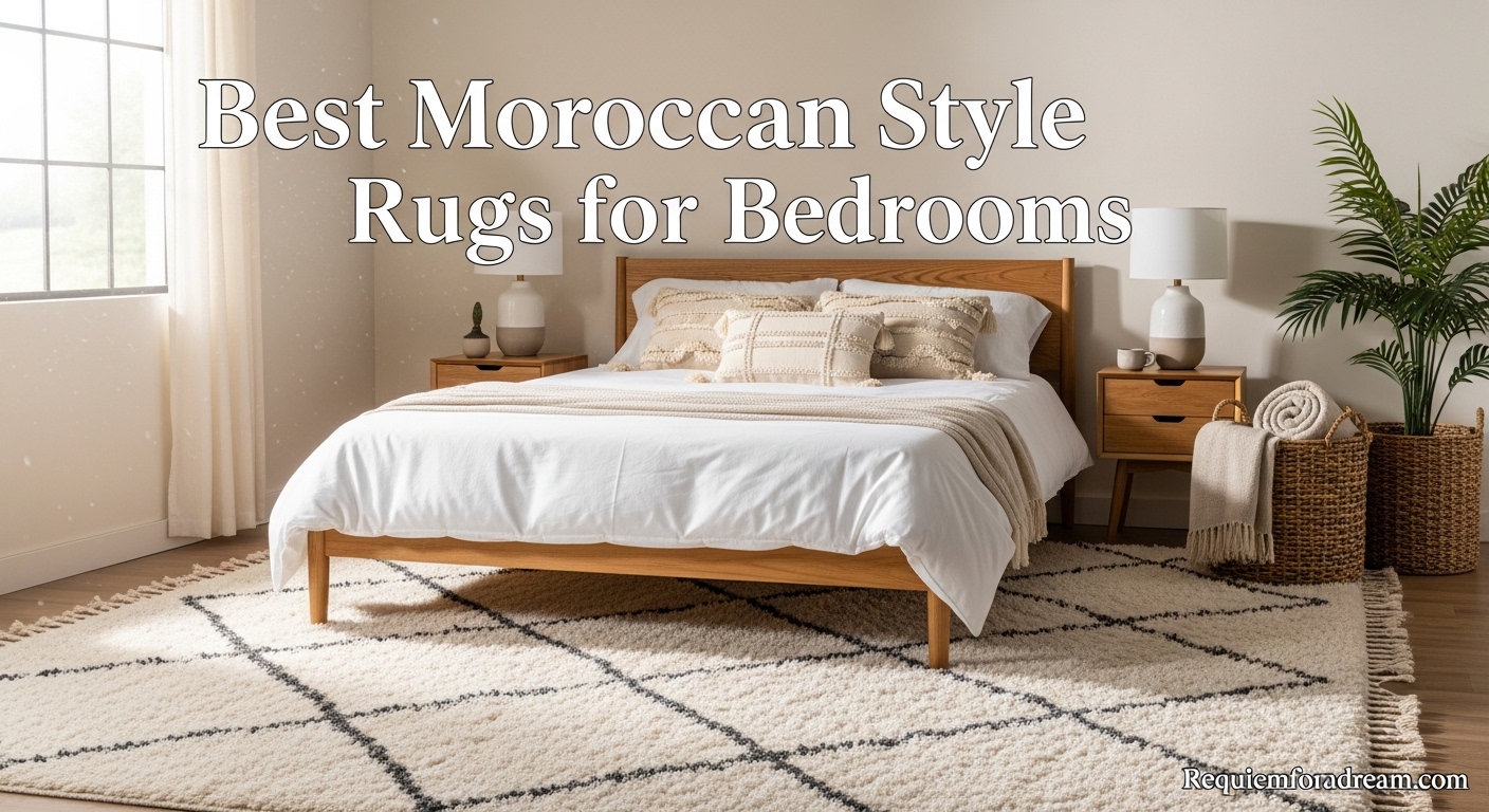 Best Moroccan Style Rugs for Bedrooms