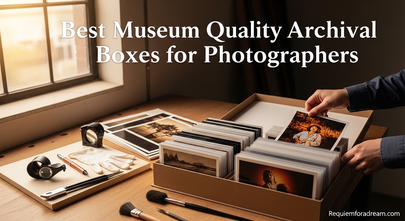 Best Museum Quality Archival Boxes for Photographers