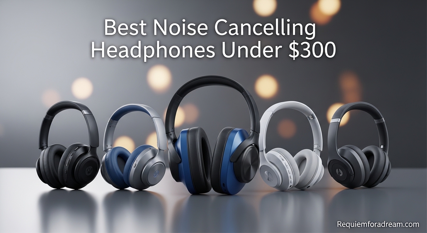 Best Noise Cancelling Headphones Under $300