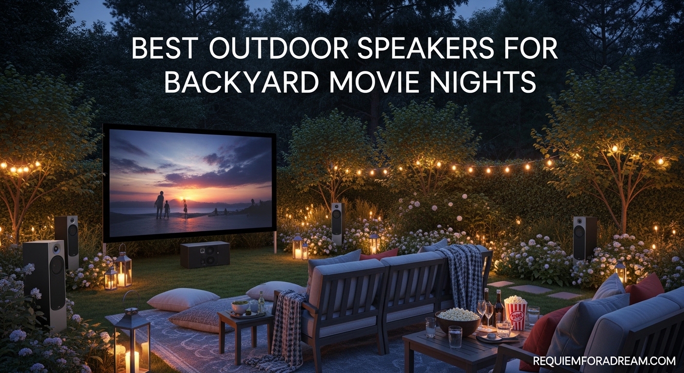 Best Outdoor Speakers for Backyard Movie Nights