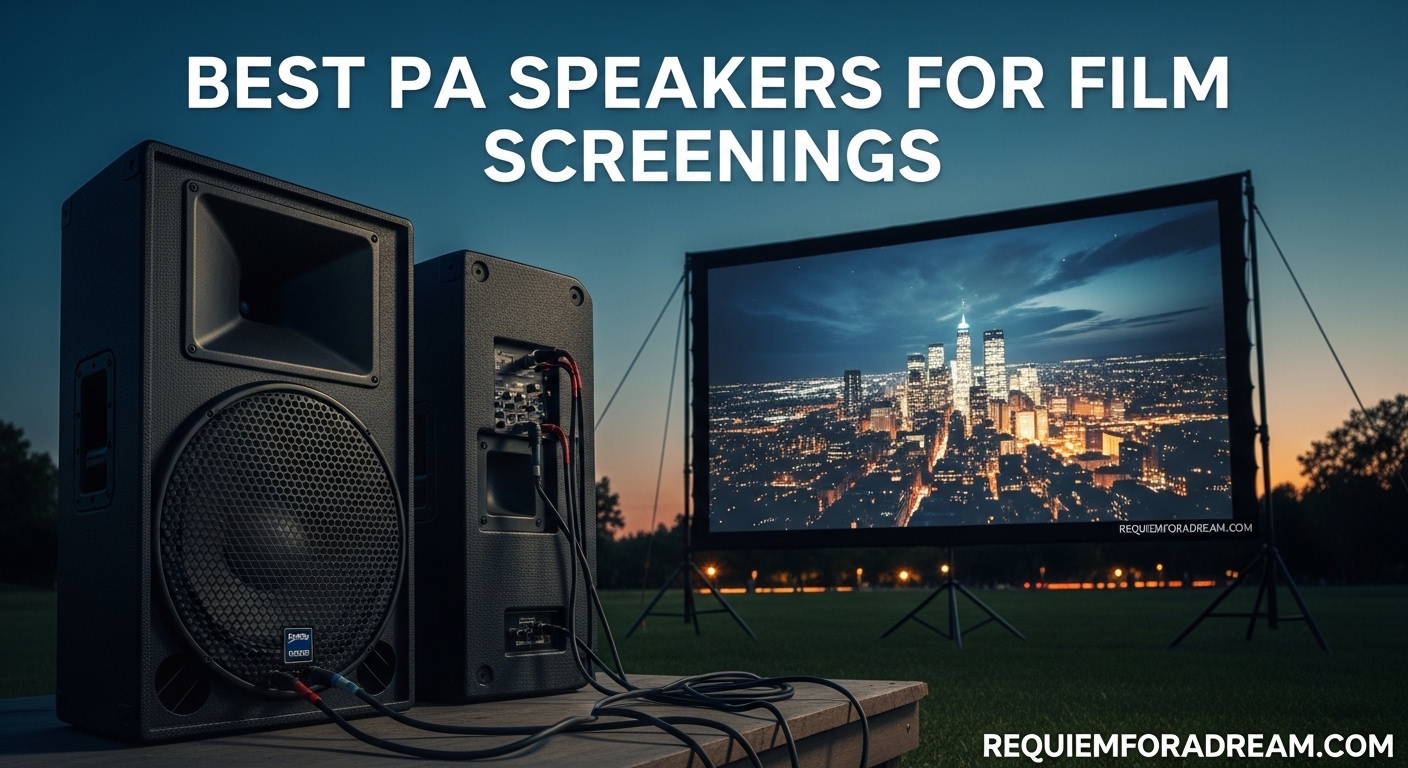 Best PA Speakers for Film Screenings