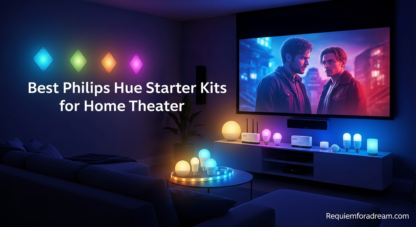 Best Philips Hue Starter Kits for Home Theater