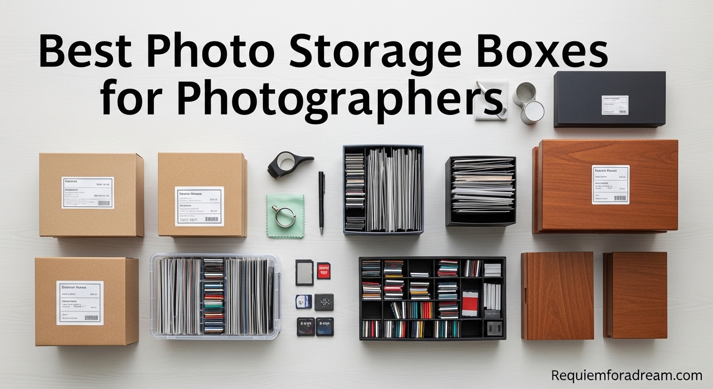Best Photo Storage Boxes for Photographers