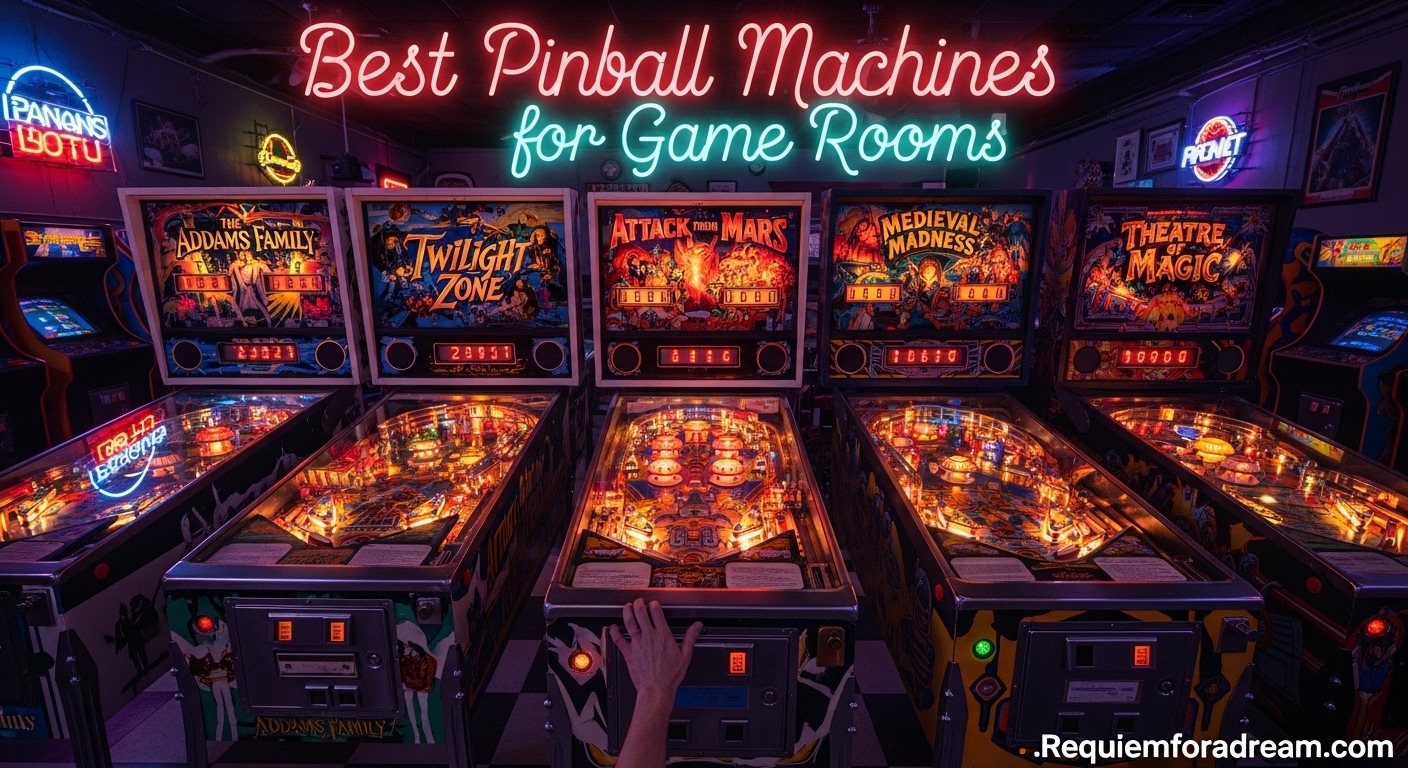 Best Pinball Machines for Game Rooms