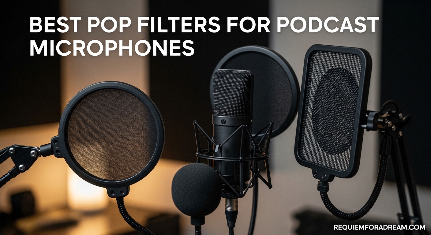 Best Pop Filters for Podcast Microphones