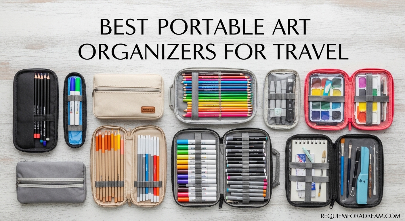 Best Portable Art Supply Organizers for Travel