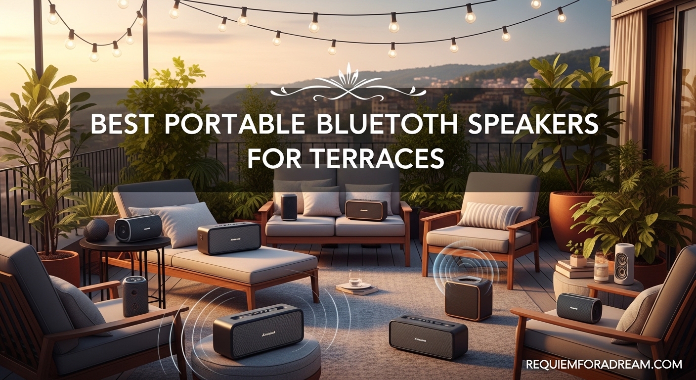 Best Portable Bluetooth Speakers for Terraces