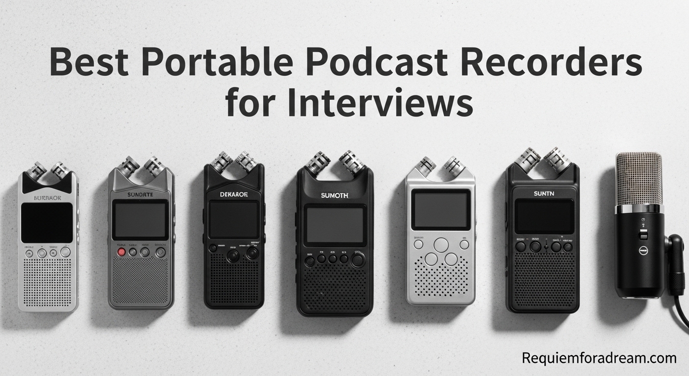 Best Portable Podcast Recorders for Interviews