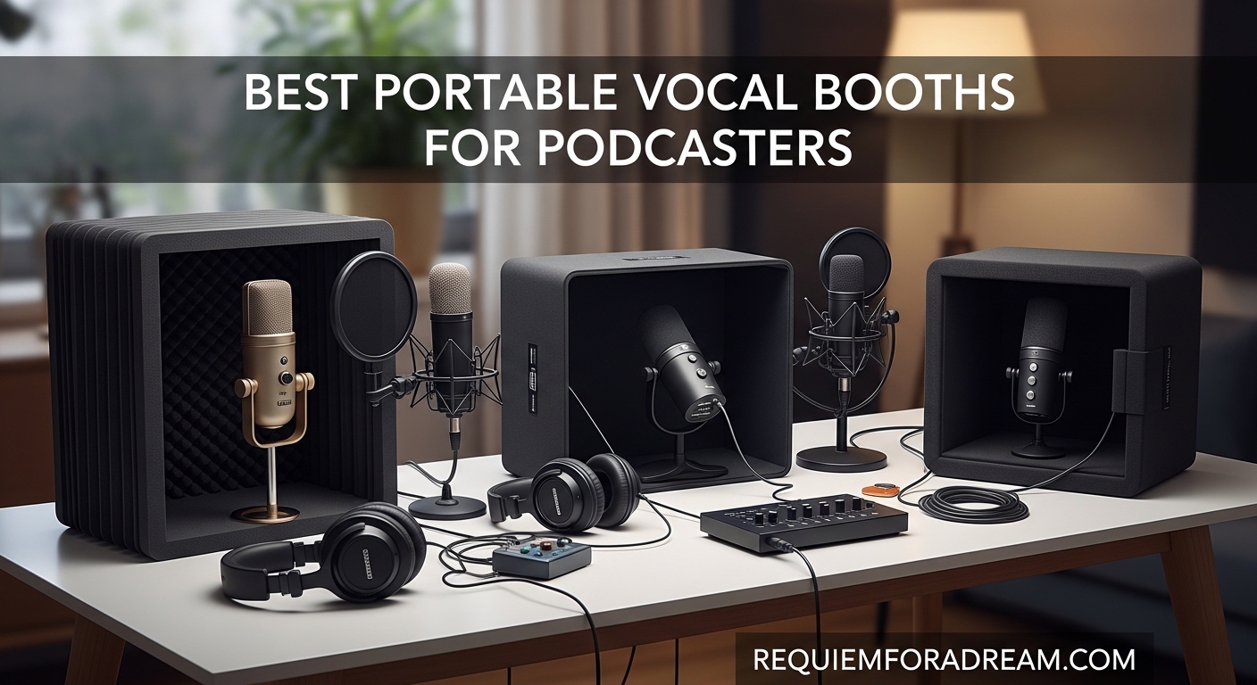 Best Portable Vocal Booths for Podcasters