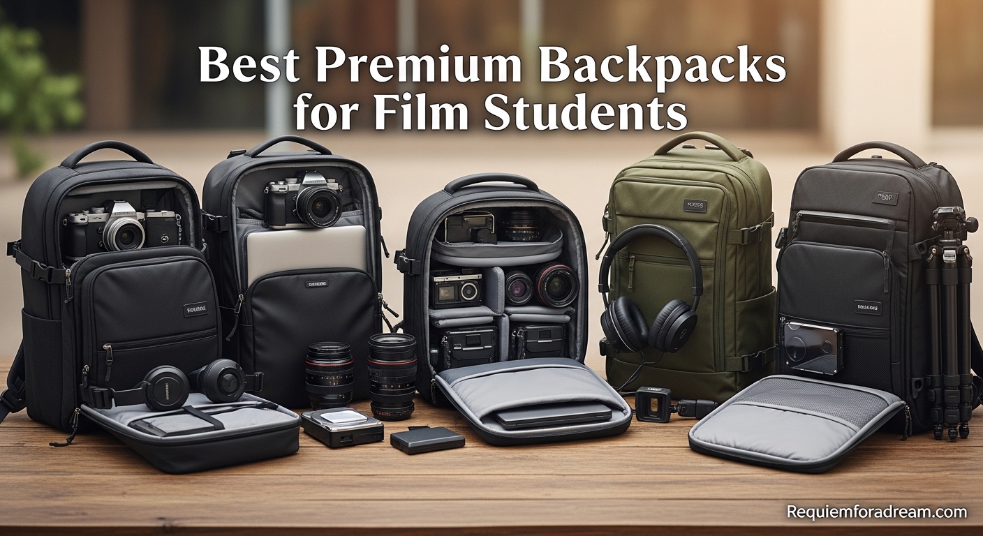 Best Premium Backpacks for Film Students