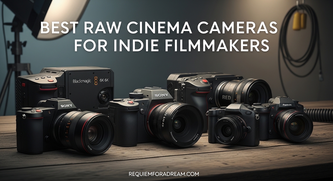 Best Raw Cinema Cameras for Indie Filmmakers