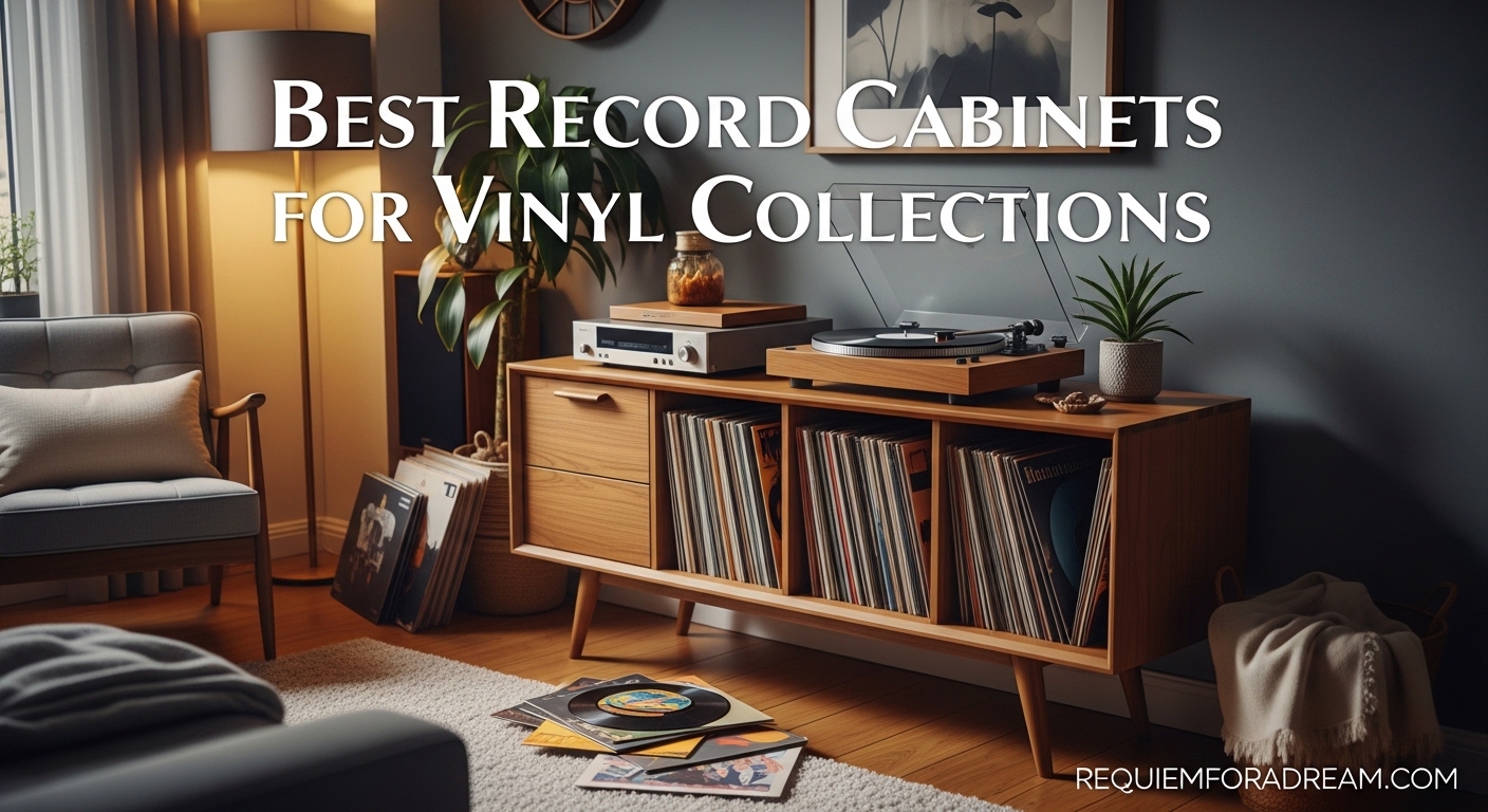 Best Record Cabinets for Vinyl Collections