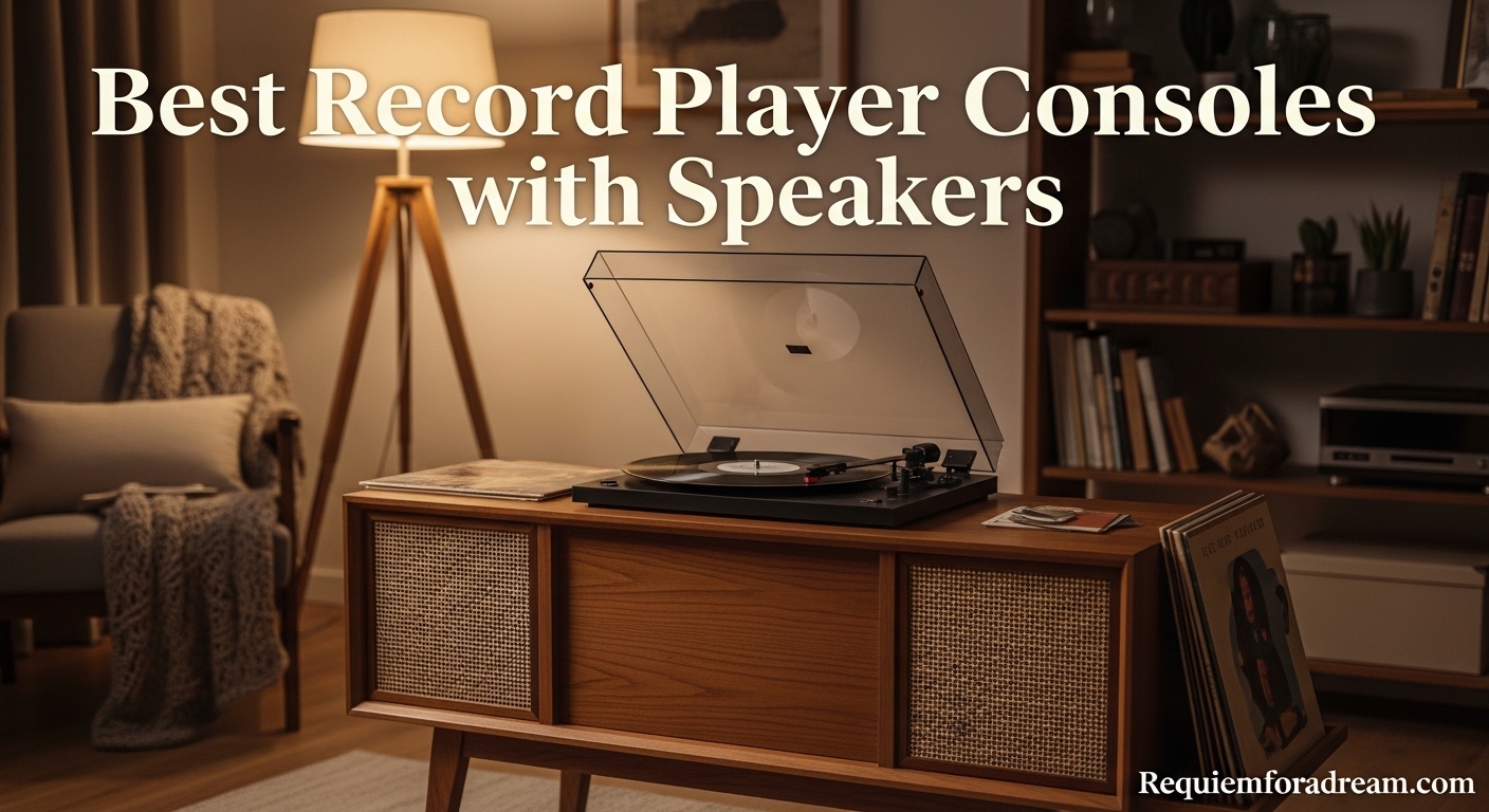 Best Record Player Consoles with Speakers