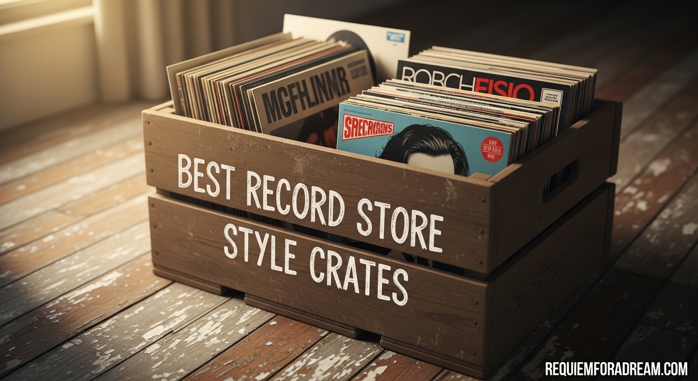 Best Record Store Style Crates