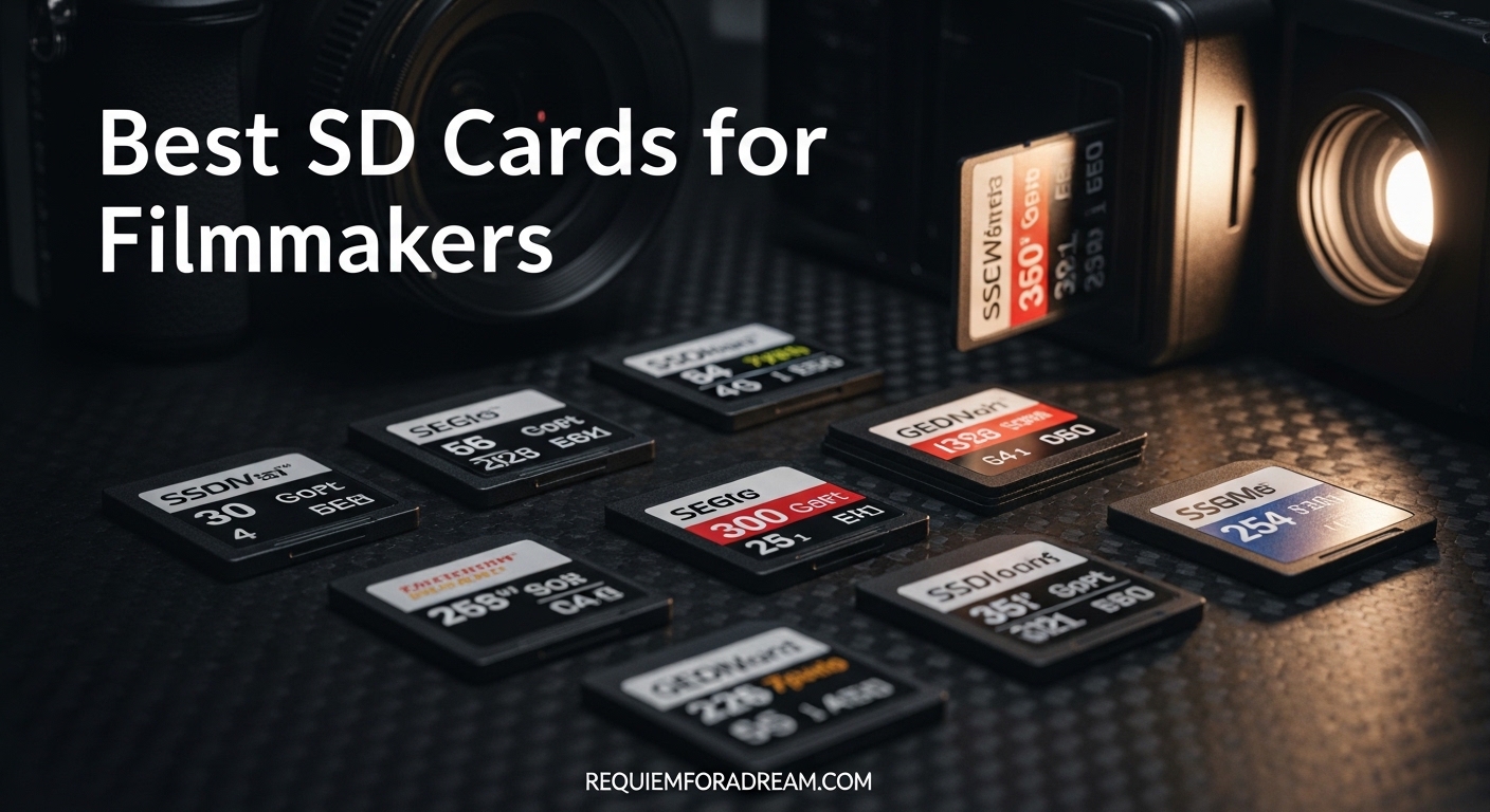 Best SD Cards for Filmmakers