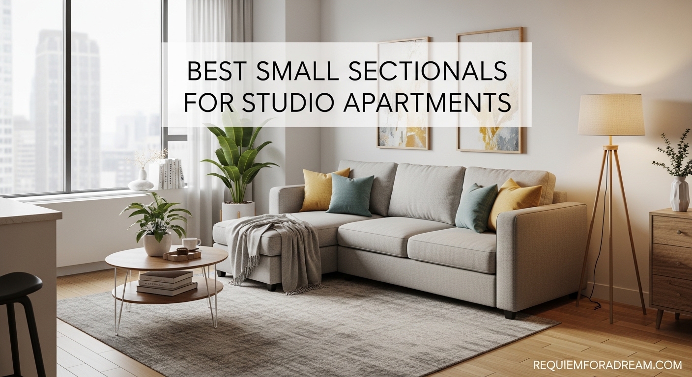 Best Small Sectionals for Studio Apartments