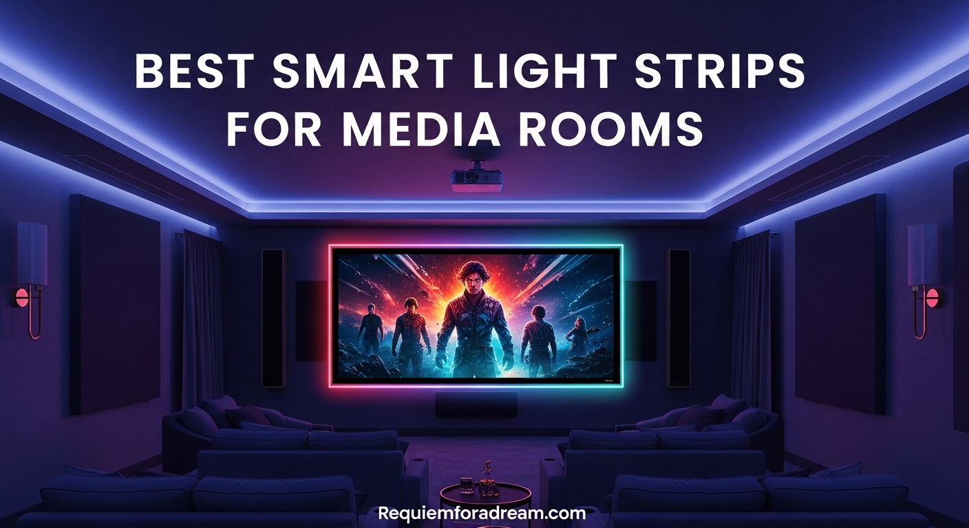 Best Smart Light Strips for Media Rooms