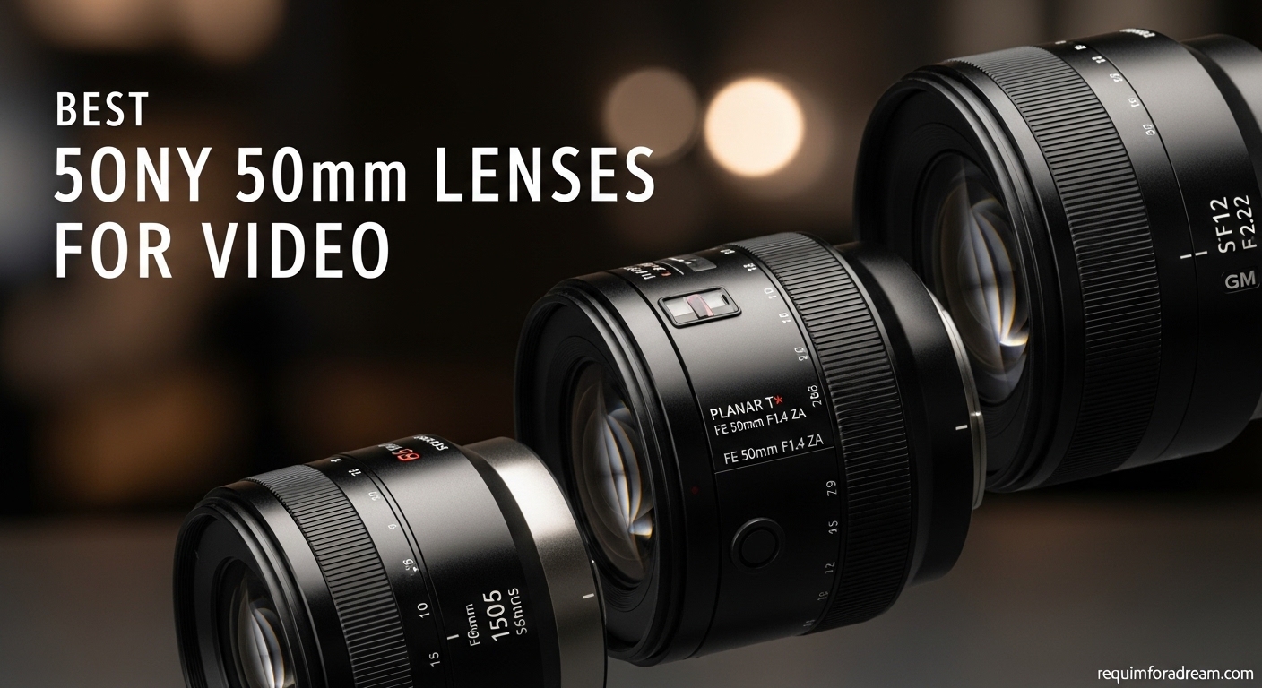 Best Sony 50mm Lenses for Video
