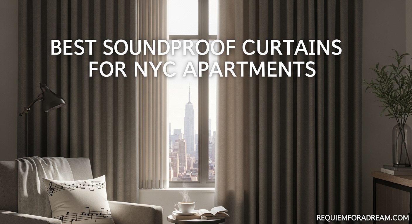 Best Soundproof Curtains for NYC Apartments