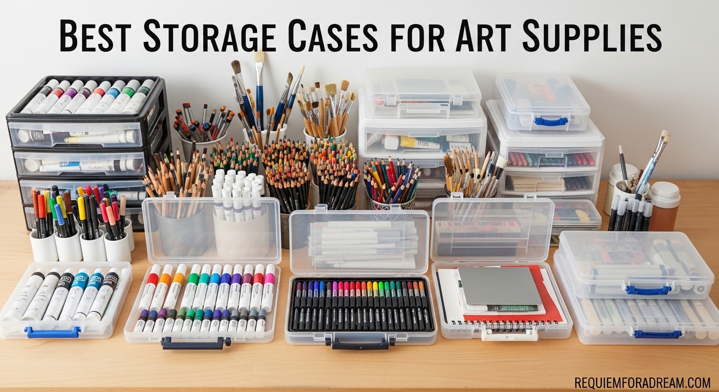 Best Storage Cases for Art Supplies