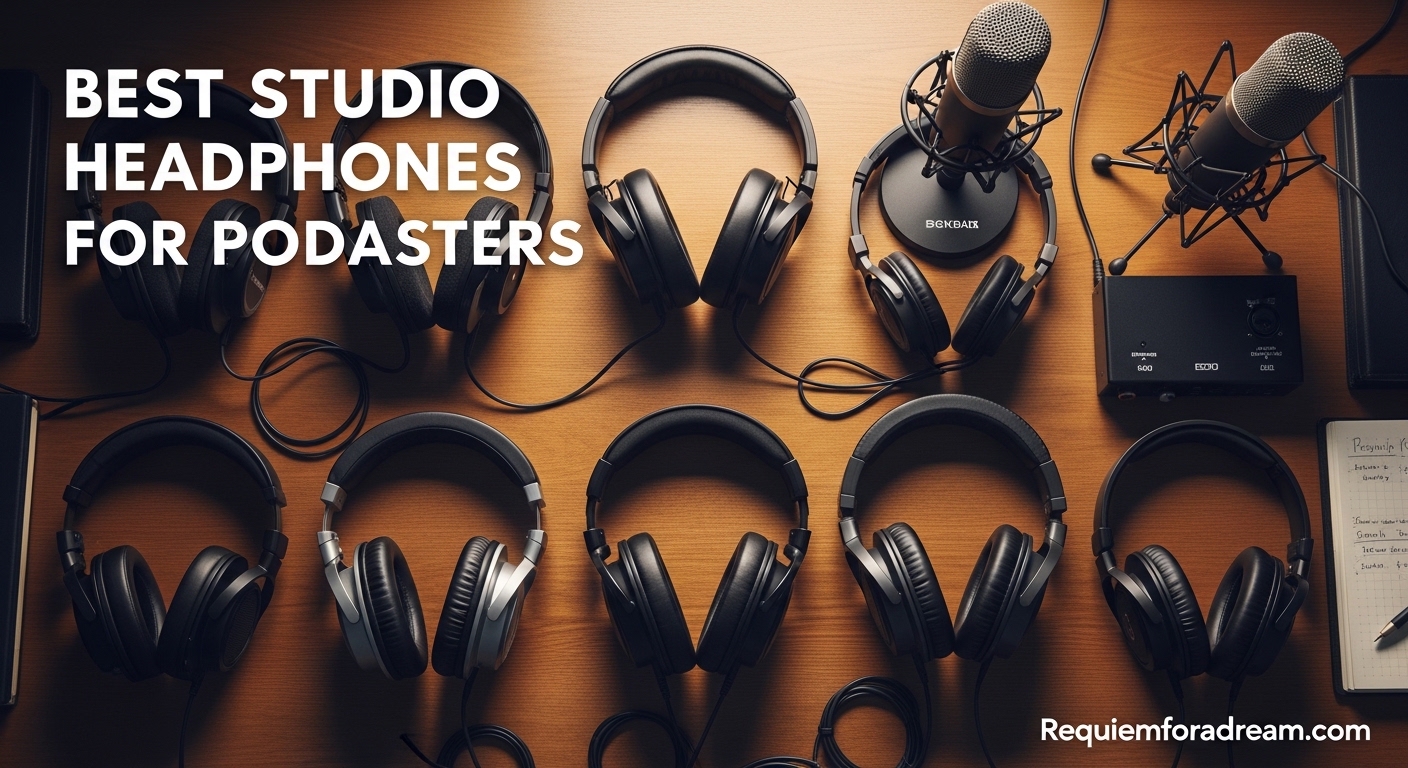 Best Studio Headphones for Podcasters