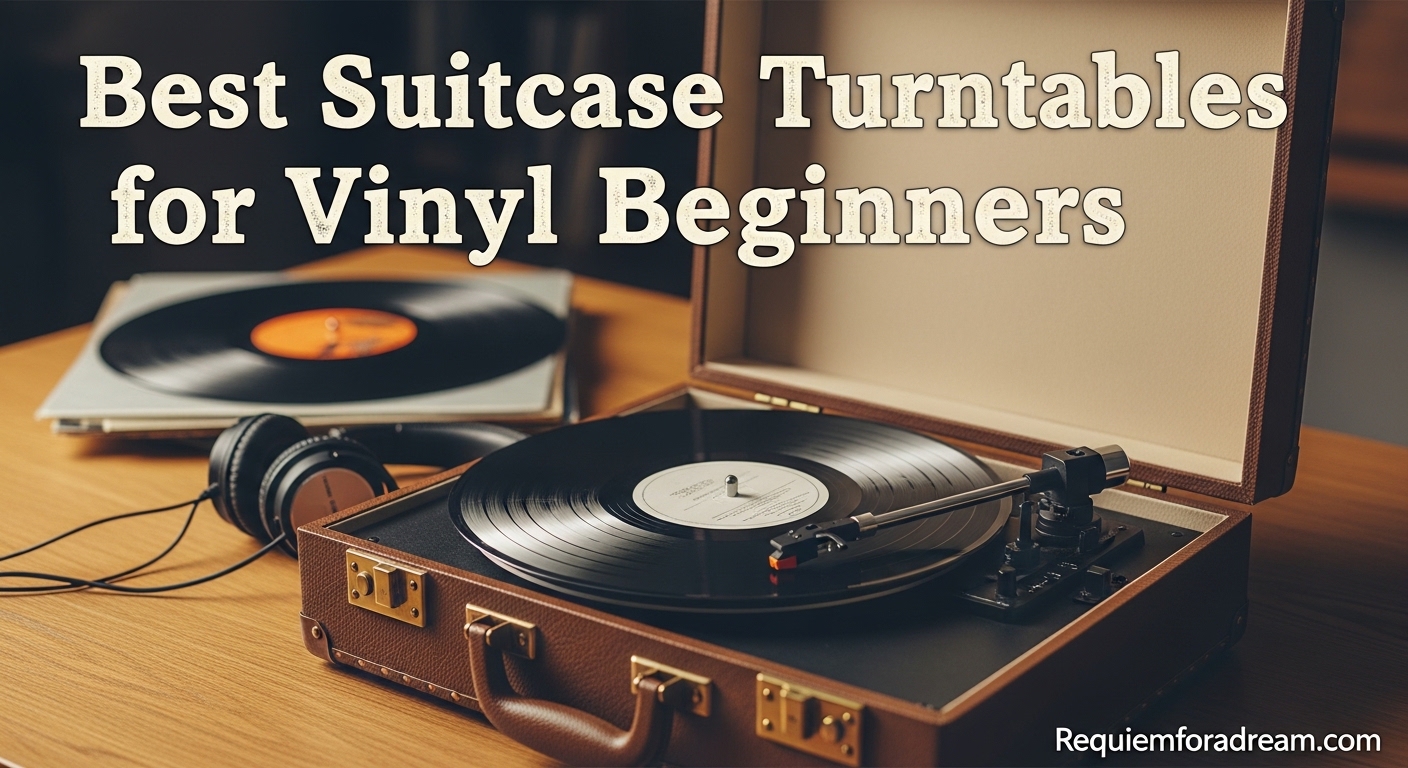 Best Suitcase Turntables for Vinyl Beginners