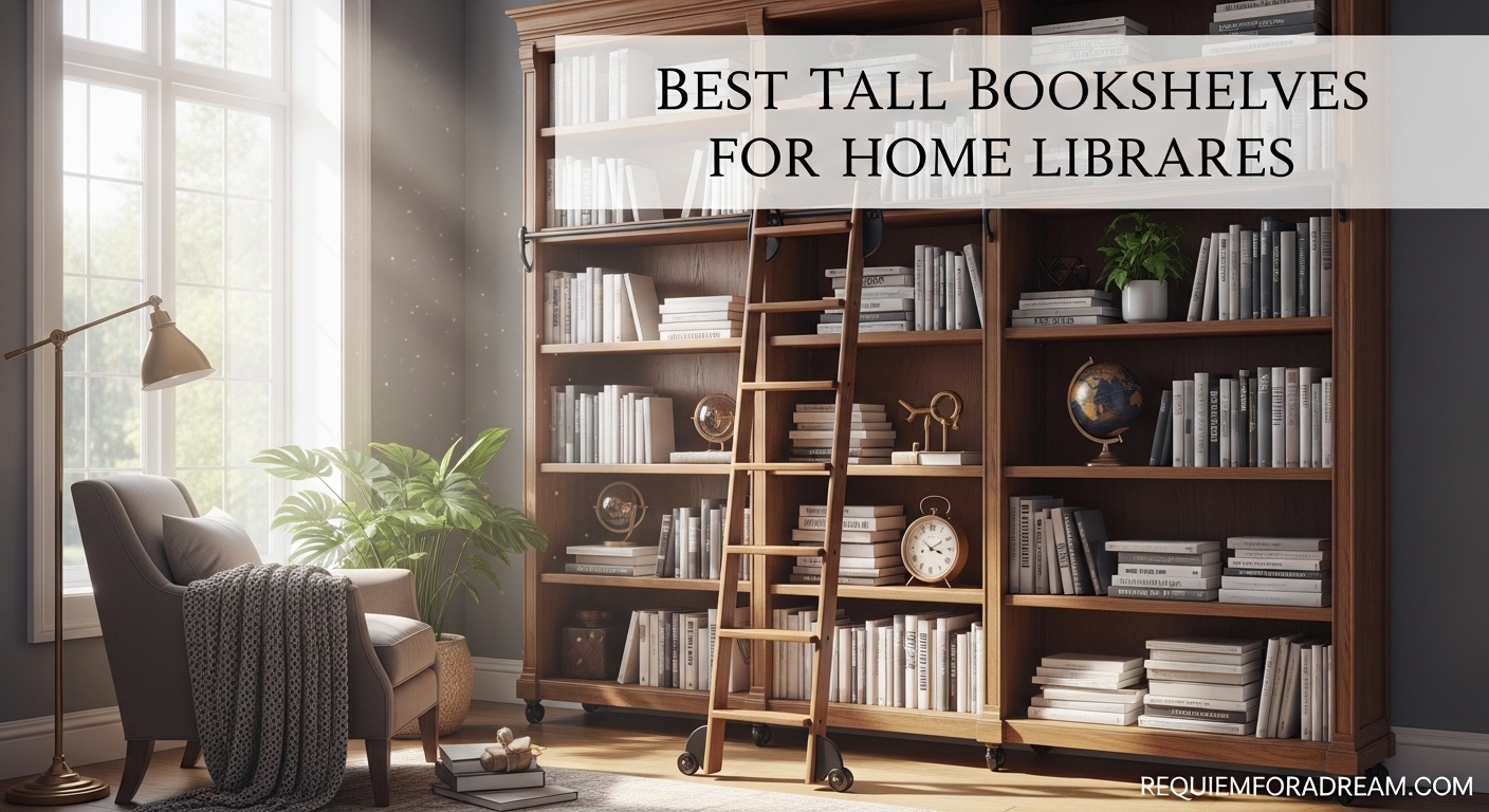 Best Tall Bookshelves for Home Libraries