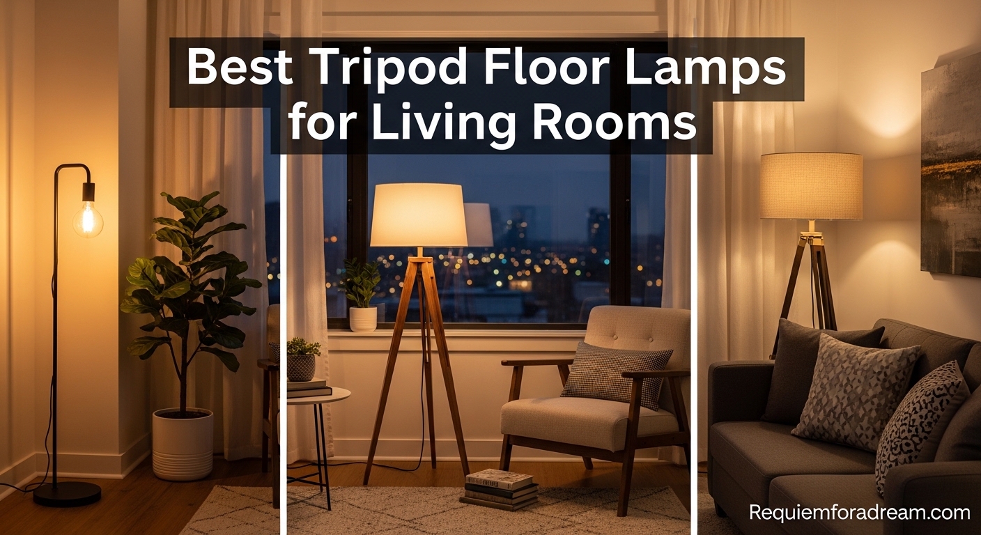 Best Tripod Floor Lamps for Living Rooms
