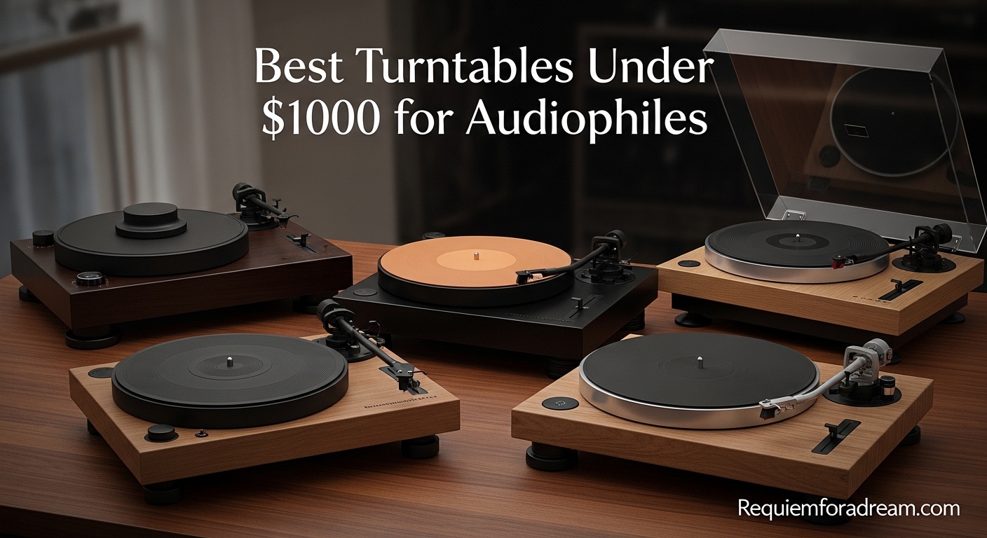 Best Turntables Under $1000 for Audiophiles