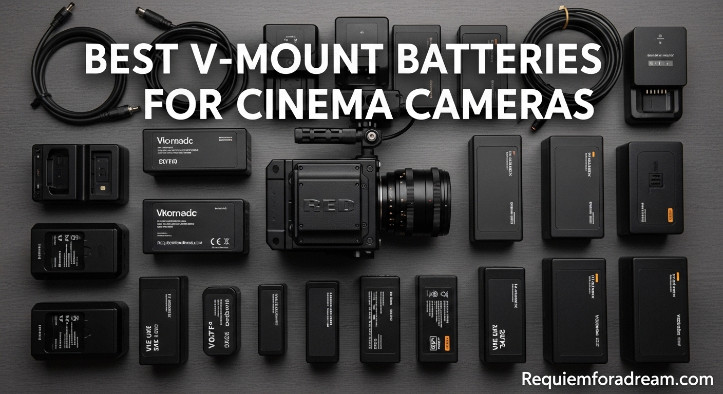 Best V-Mount Batteries for Cinema Cameras