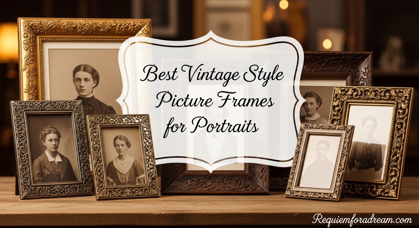 Best Vintage Style Picture Frames for Portraits