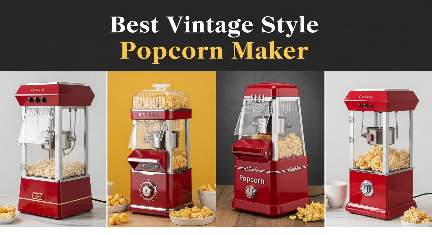 Best Vintage Style Popcorn Makers