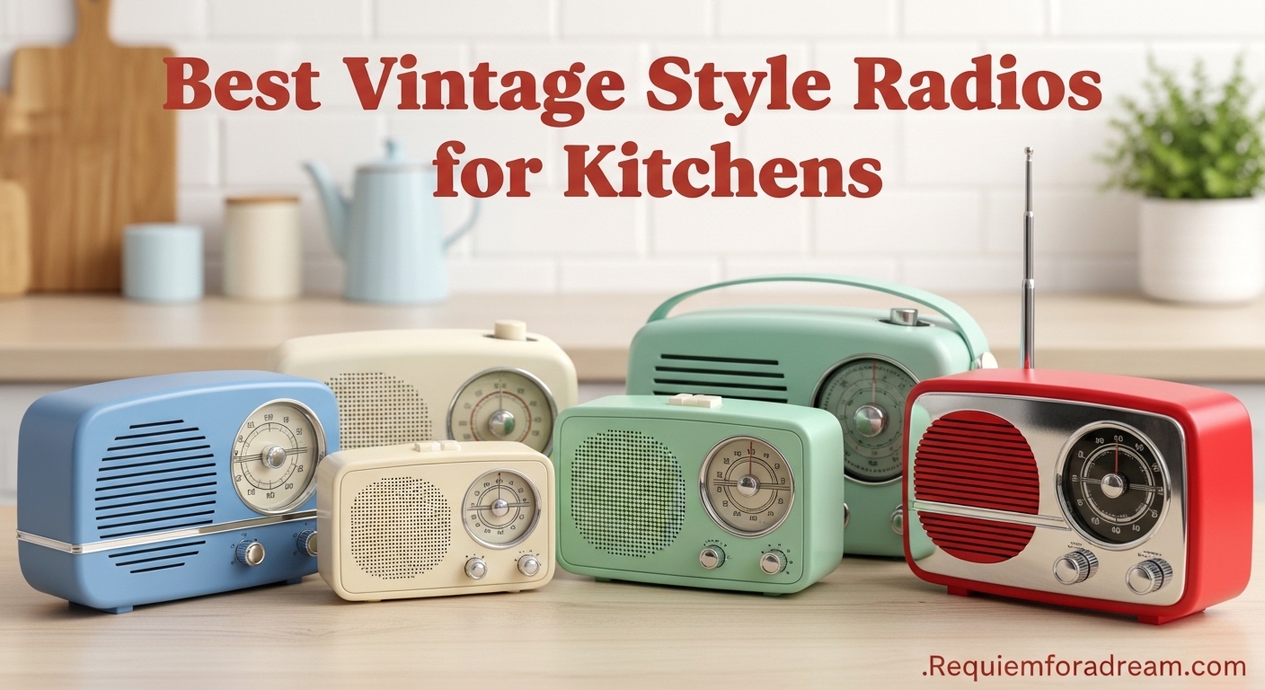 Best Vintage Style Radios for Kitchens