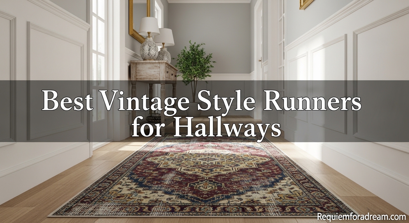 Best Vintage Style Runners for Hallways