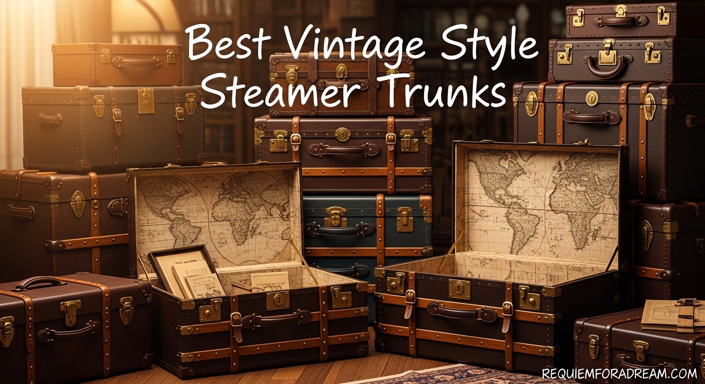 Best Vintage Style Steamer Trunks