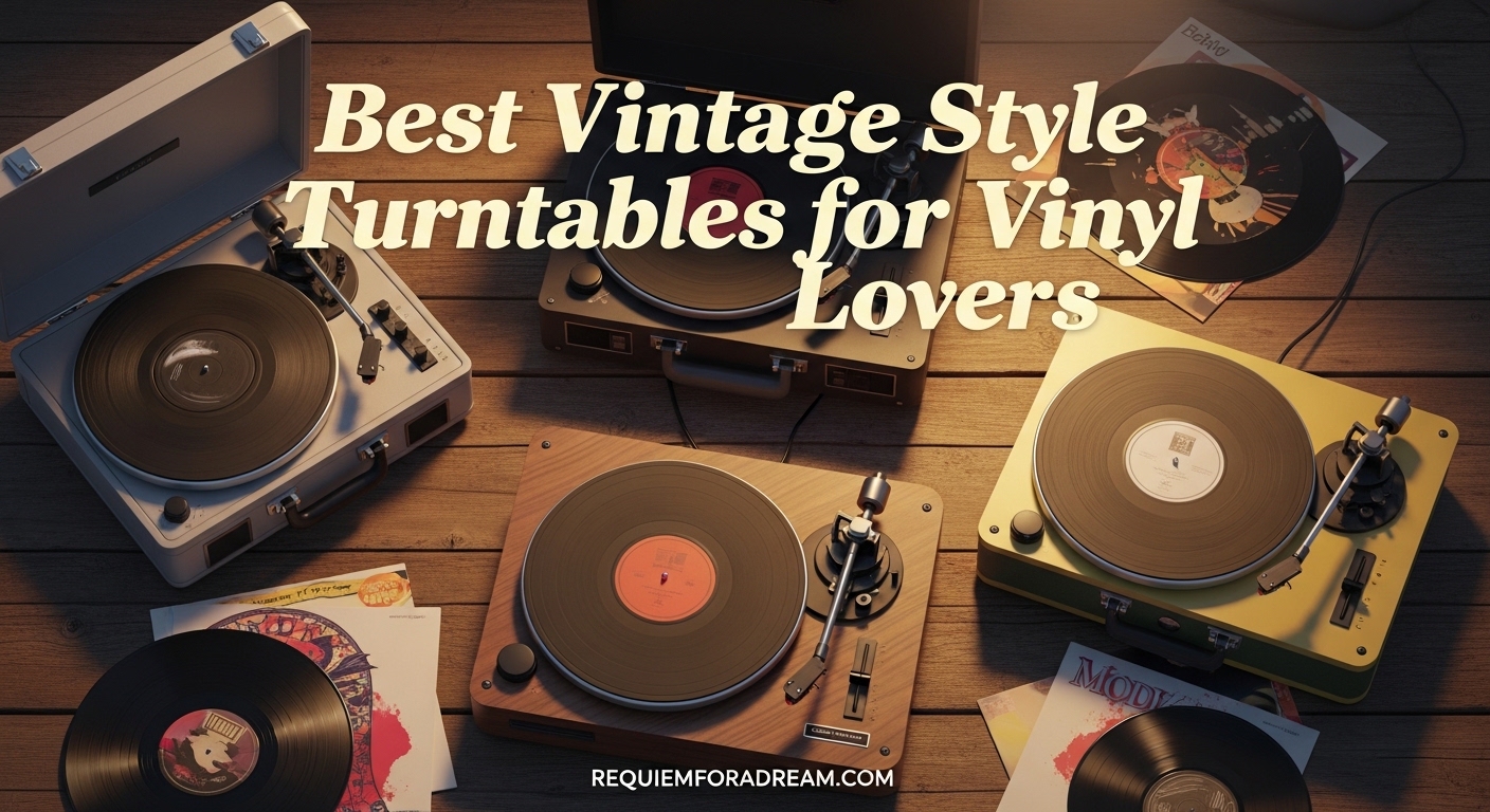 Best Vintage Style Turntables for Vinyl Lovers