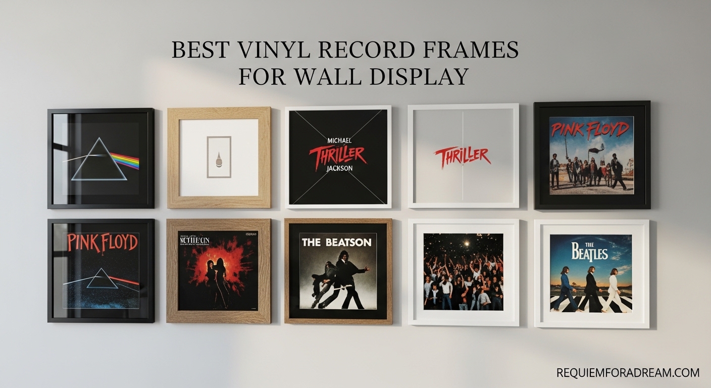 Best Vinyl Record Frames for Wall Display