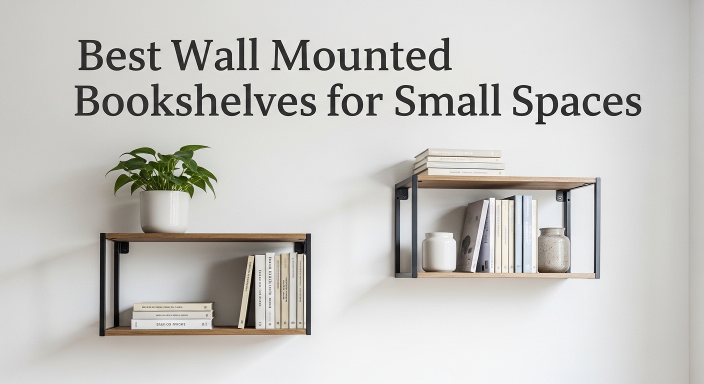 Best Wall Mounted Bookshelves for Small Spaces