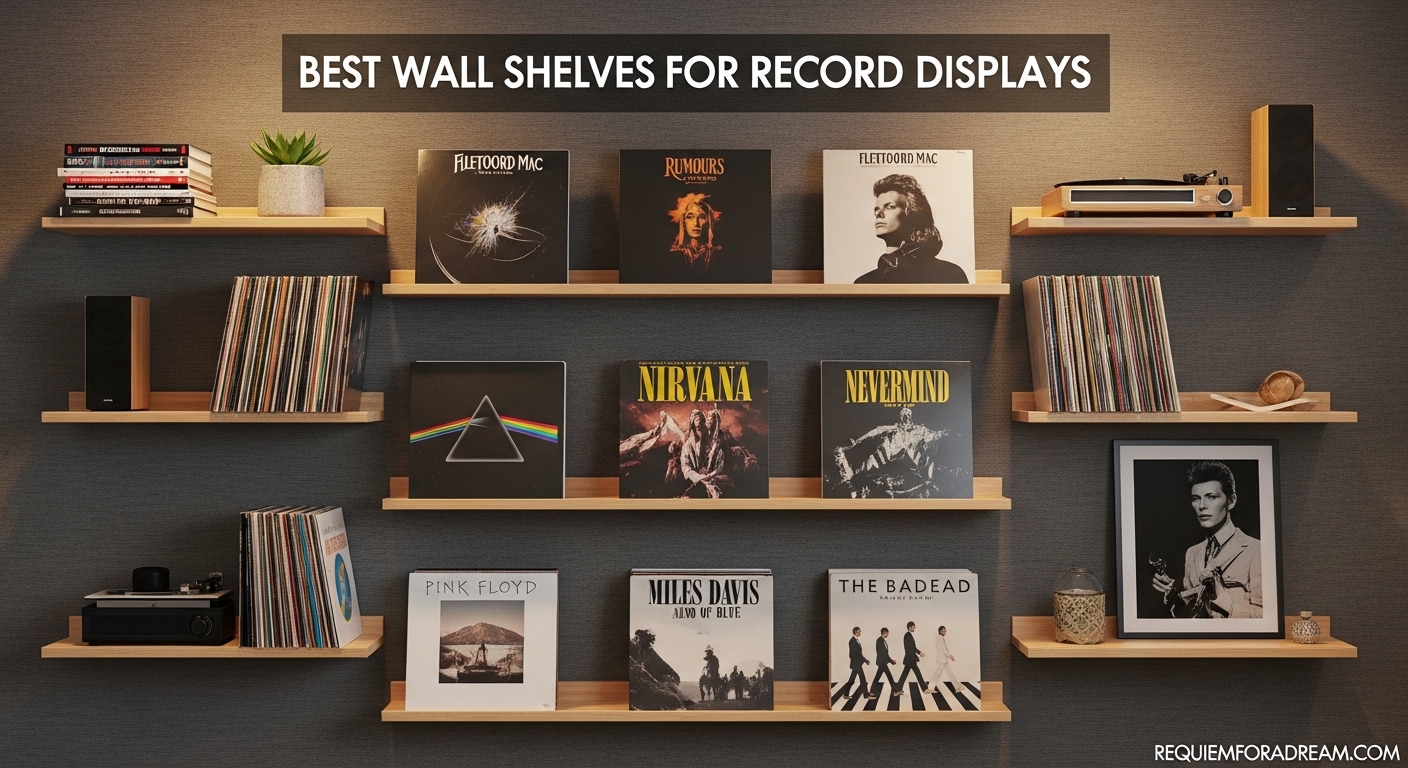 Best Wall Shelves for Record Displays