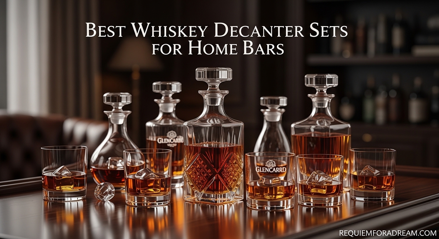 Best Whiskey Decanter Sets for Home Bars