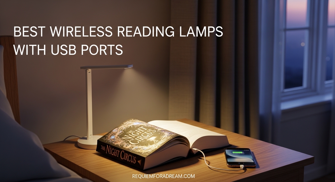 Best Wireless Reading Lamps with USB Ports
