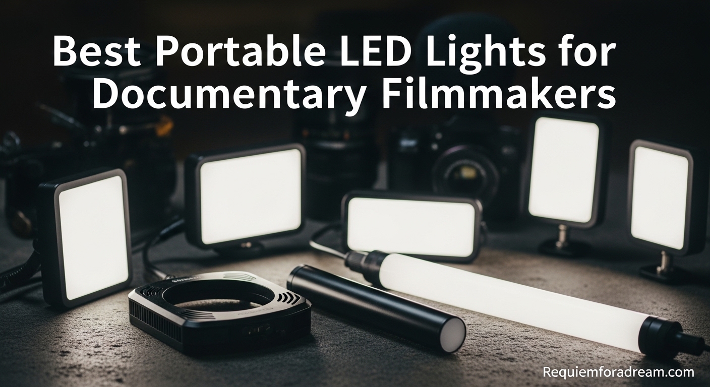 Best Portable LED Lights for Documentary Filmmakers