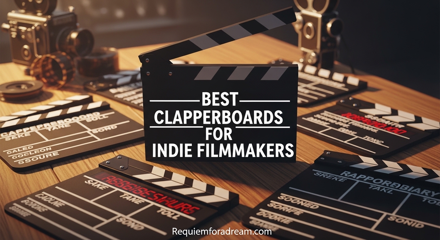 Best Clapperboards for Indie Filmmakers