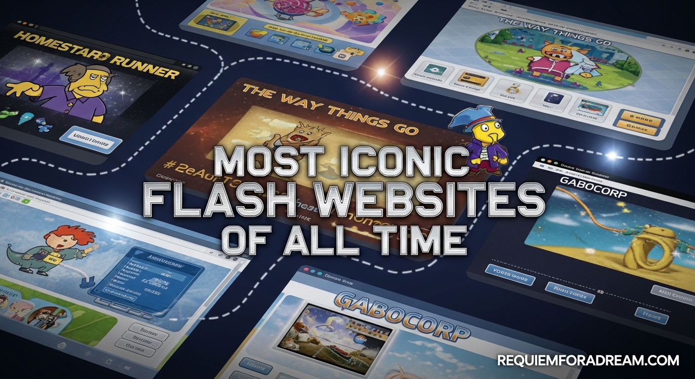 Most Iconic Flash Websites of All Time