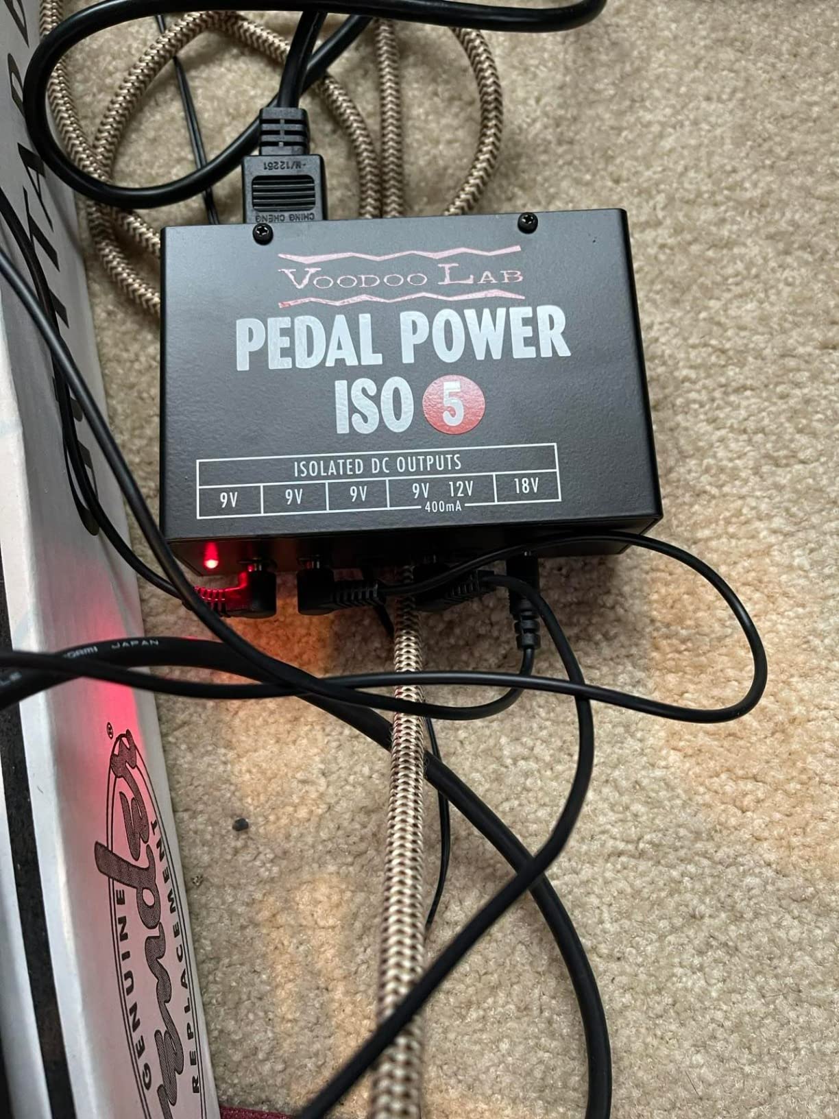 Voodoo Lab Pedal Power ISO-5 Isolated Power Supply customer photo 1
