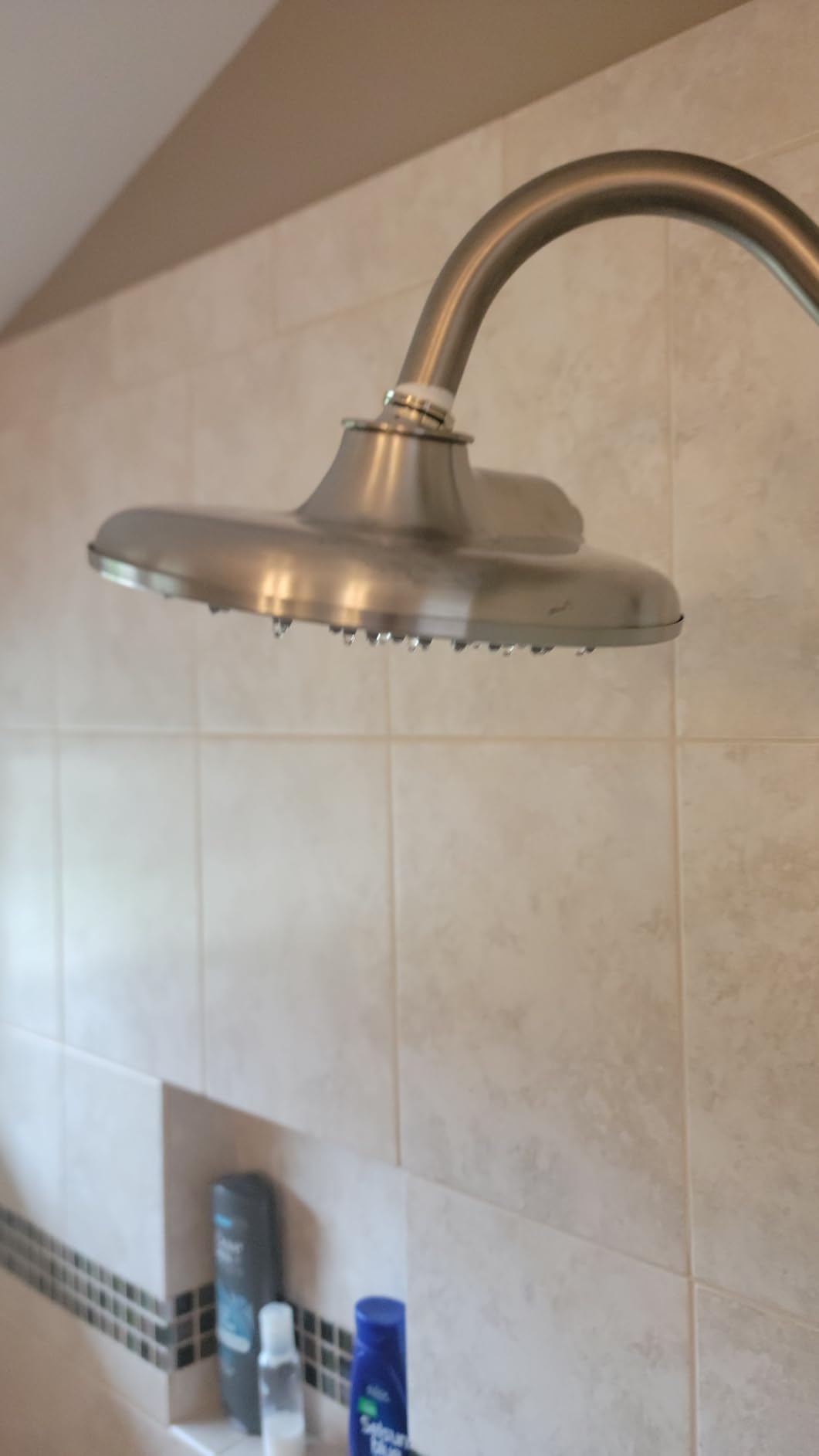 Moen Velocity Chrome Two-Function Rainshower 8-Inch Shower Head with Immersion Technology for a High-Pressure Rinse, S6320 customer photo 1