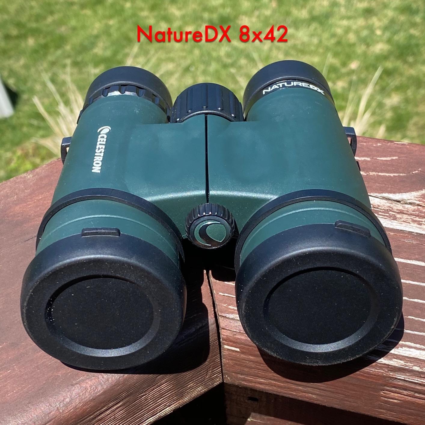 Celestron - Nature DX 8x42 Binoculars - Ideal for Birding and Outdoors - 42mm Objective Lenses - Wide 7.4 Degree Field of View - BaK-4 Prisms - Fully Multi-Coated - Waterproof and Fogproof customer photo 1
